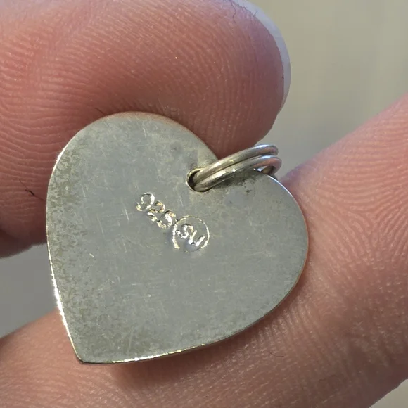 Sterling Silver Heart Charm Bracelet - Picture 8 of 9